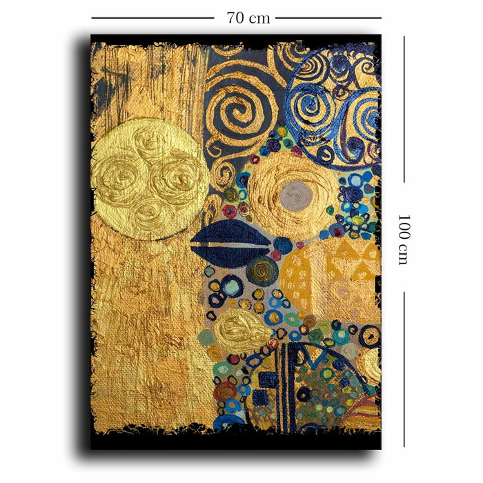 Wallity Cuadro Decorativo en Lienzo Multicolor 70 x 100 cm 70100GSC-020
